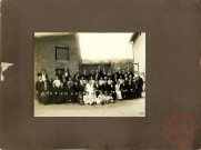 [Photographie d'un mariage dans la pays d'Hayange en 1934]