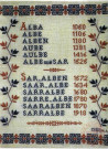 Sarralbe, coeur du pays d'Albe - Les noms de la ville à travers les siècles