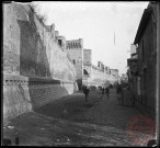 Avignon en novembre 1902 - Palais des Papes, remparts historiques