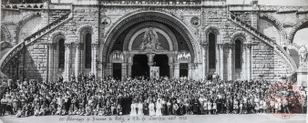 85e Pèlerinage du Diocèse de Metz de N.D. de Lourdes août 1960