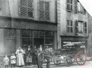 Boulangerie Thil, 12, rue du Mersch en 1908