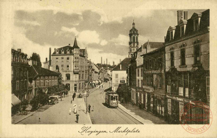 Hayingen, Marktplatz (Place du Marché à Hayange)