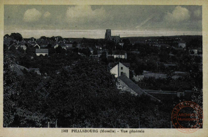 Phalsbourg (Moselle) : Vue générale