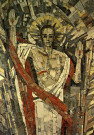 Mosaik in der Grabkapelle des Steyler Gründers P.Arnold Janssen. Entworfen und erarbeitet von der Steyler Missionsschwester Serviane.