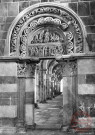 VEZELAY (89. Yonne) - Eglise abbatiale de la Madeleine (Début XIe s. - Début XIIIe s.) - Narthex : Porte Sud