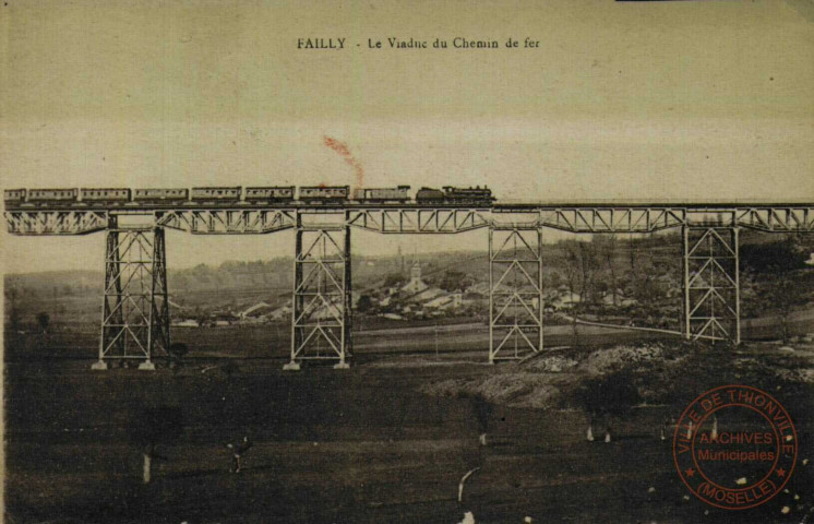 Failly : le Viaduc du Chemin de fer