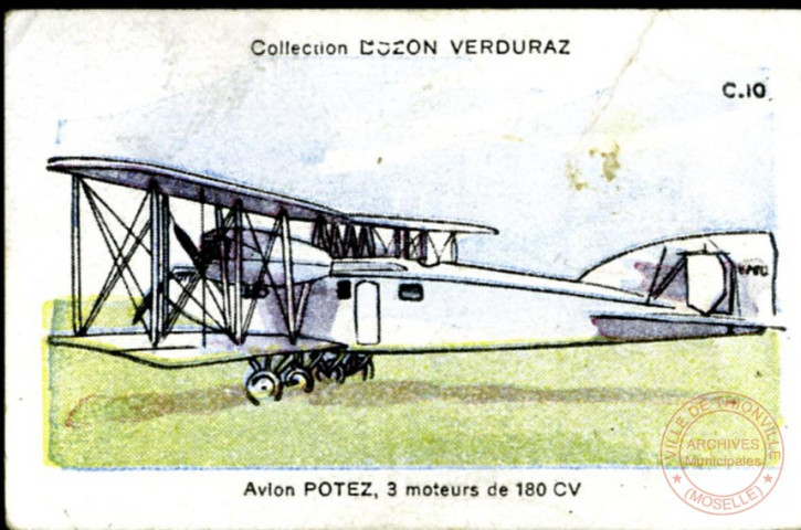 Avion Potez, 3 moteurs de 180 CV