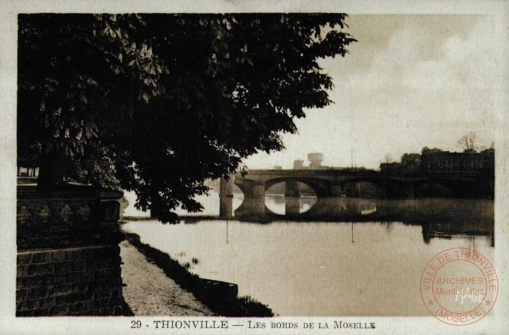 Thionville : Les bords de la Moselle