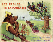 les fables de La Fontaine - collection des images du Chocolat-Menier