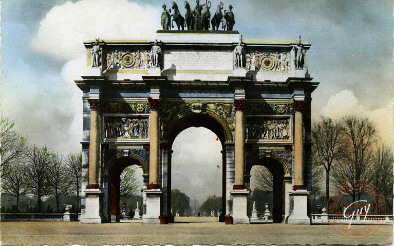 Paris et ses Merveilles - Arc de Triomphe du Carrousel (1806-1808)