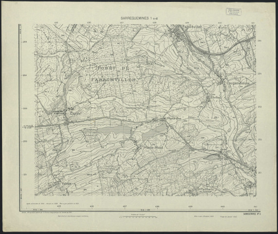 SARREGUEMINES 1 c-d