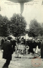 CHALON-SUR-SAONE - Fêtes des 15,16 et 17 août 1913 : Ascencion en ballon libre par Melle Marvingt