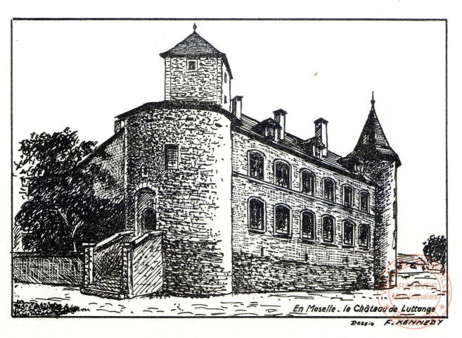 Le château de Luttange