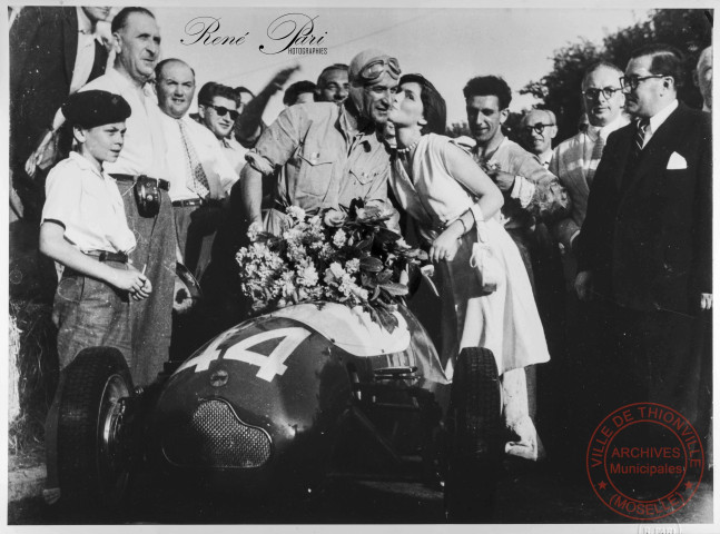 6e Coupe du Salon Montlhéry - Vainqueur, Raymond SOMMER sur Talbot-Lago T26C