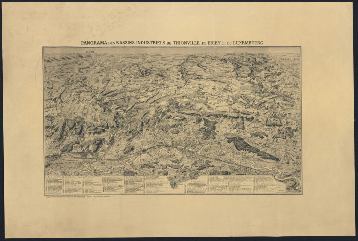 PANORAMA DES BASSINS INDUSTRIELS DE THIONVILLE, DE BRIEY ET DU LUXEMBOURG