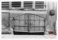 8 rue de l'Ancien Hôpital, porte de cave - Thionville