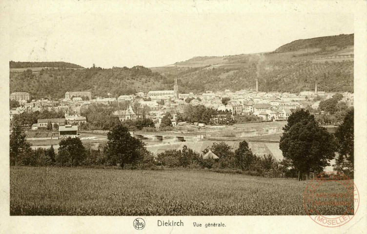 Diekirch. Vue Générale.