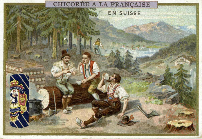 Dégustation de chicorée (Canada, Suisse, Terre-Neuve)