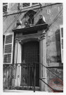41 rue du Fort à Rodemack. Niche avec statuette de Saint-Nicolas. 1734