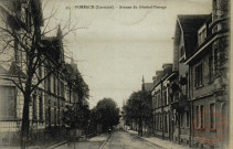 Forbach (Lorraine) : Avenue du Général-Passaga - Schlossberg
