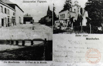 Monhofen - Restauration Veynante - Die Moselbrücke / Manom - Le Pont de la Moselle - Ruine Alger