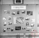 Exposition sur les fortifications à Thionville en 1970 par Georges Martig - Panneau sur la cité médiévale de rodemack - XIVe-Xve