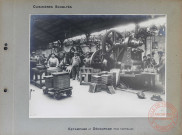 Etablissement E. Scholtès Thionville - Cuisinières Scholtès - Estampage et découpage (vue partielle)