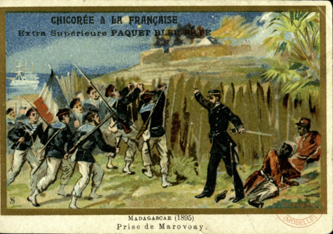 Madagascar (1895). Prise de Marovoey.