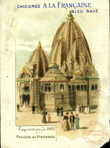 Exposition de 1900 - pagode de Vischnou