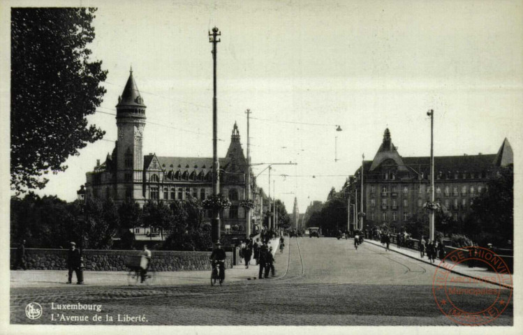 Luxembourg. Avenue de la Liberté.