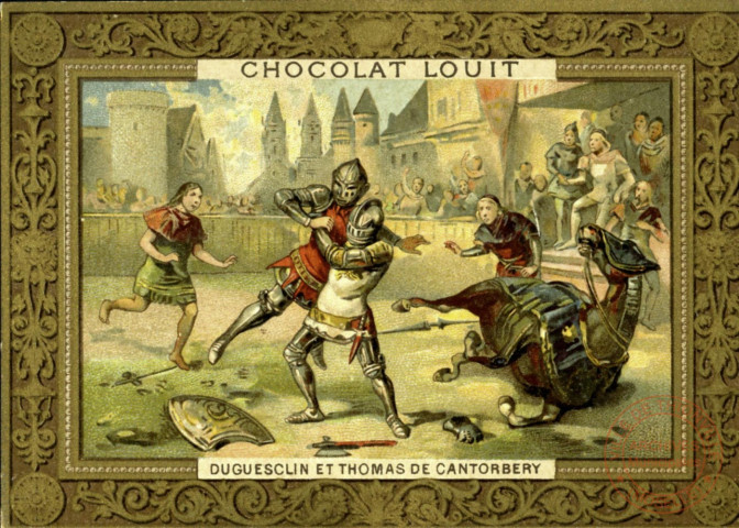 Duguesclin et Thomas de Cantorbery