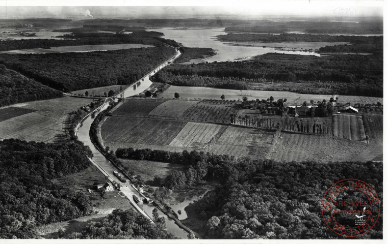 Le canal des Houillères de l'Etang de Stock