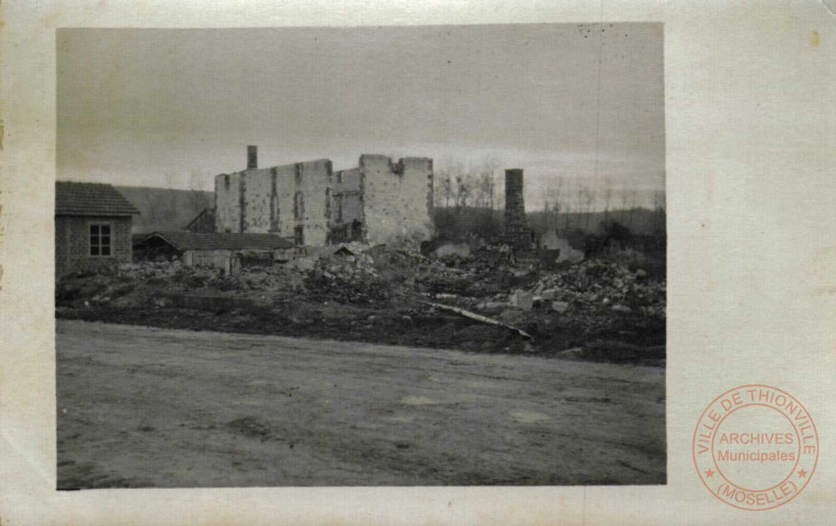 [Guerre de 1914 - Ruines]