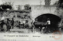 Die umgegend von Diedenhofen - Weimeringen - Der Bach / Autour de Thionville en 1902 - Veymerange - Le ruisseau