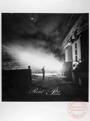 Aciéries de Thionville, Usinor - Ouvriers au travail