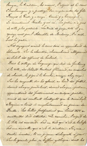[Extrait de cinq ans après de Jules Claretie notamment du passage de Victor Hugo à Thionville].
