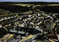 Audun-le-Tiche (Moselle) - Vue aérienne sur l'usine