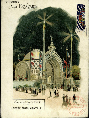expo 1900 - porte monumentale (place de la Concorde)