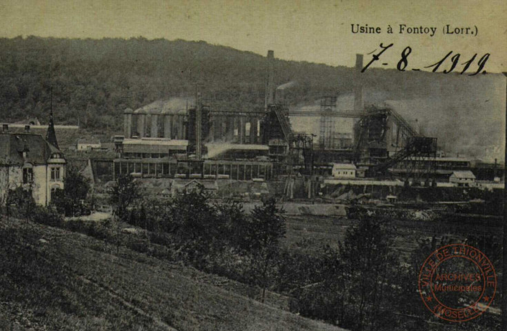 Usine à Fontoy (Lorr.)