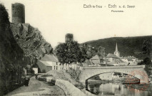 Esch-le-Trou - Esch a.d.Saeur. Panorama.