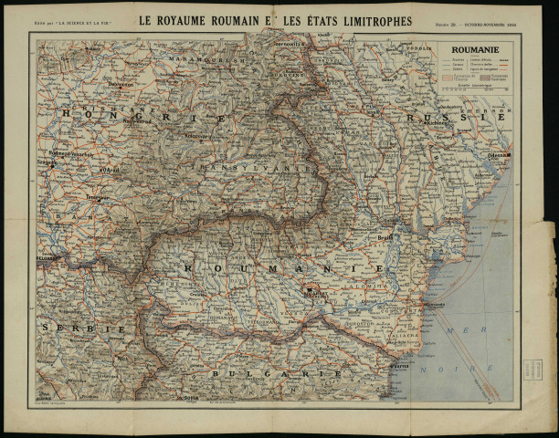 LE ROYAUME ROUMAIN ET LES ETATS LIMITROPHES. Numéro 29