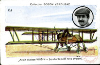 Avion biplace Voisin - bombardement 1915 (Voisin).