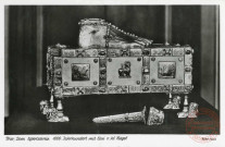 Trier, Dom Egbertschrein 1000. Jahrhundert mit Etui v. hl. Nagel