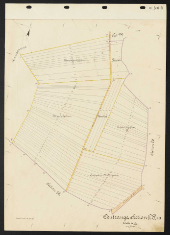 Oeutrange, section (28) IB.