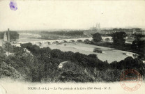 Tours. (I.et L.) - La Vue générale et la Loire (Côté Ouest)
