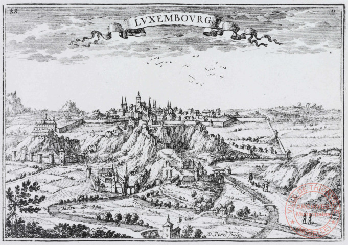 Les plans et profils des principales Villes et lieux considérables du duché de Luxembourg. Avec la carte générale et les particularités de chaque gouvernement. Par le Chevalier de Beaulieu.