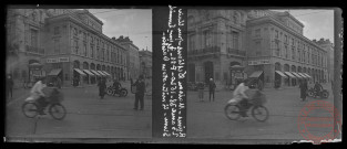 Reims (51) - Opéra-Théâtre à l'angle de la rue Talleyrand et de la rue de Vesle