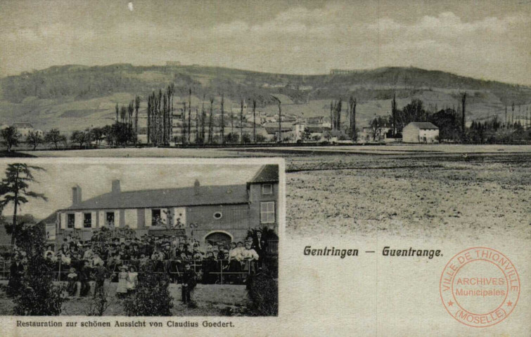 Gentringen - Restauration zur schönen Aussicht Claudius Goedert / Guentrange