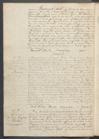 État civil : registre de naissances, mariages et décès (1860)