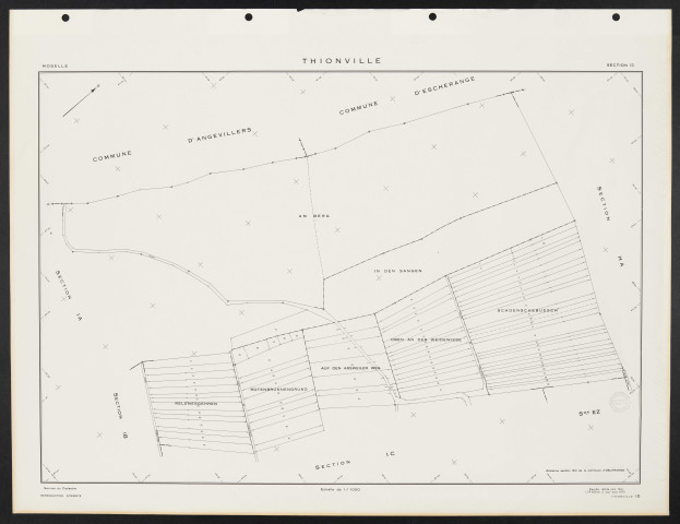 Oeutrange: section ID